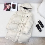 프라다 PRADA 모던 심플 커플 롱 패딩 코트
