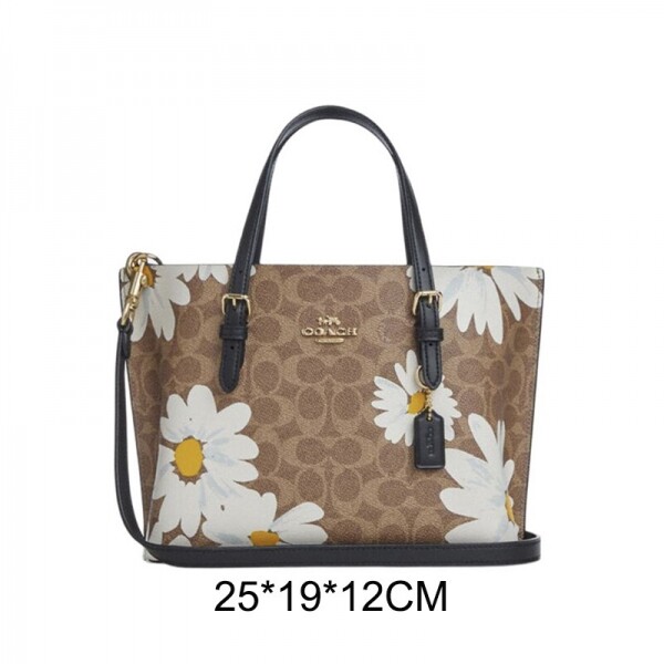 위핑,코치 CZ592 OS 여자 가방 플로랄 프린티드 Mollie Tote 25 토트 크로스백