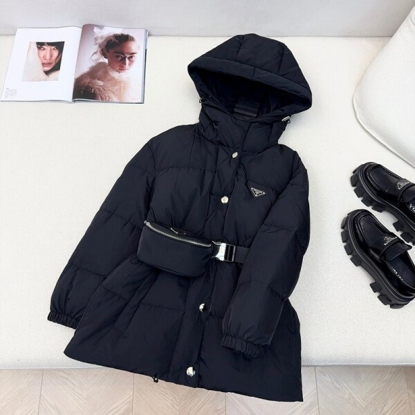 위핑,버버리 BURBERRY 모던 블루종 패딩 코트