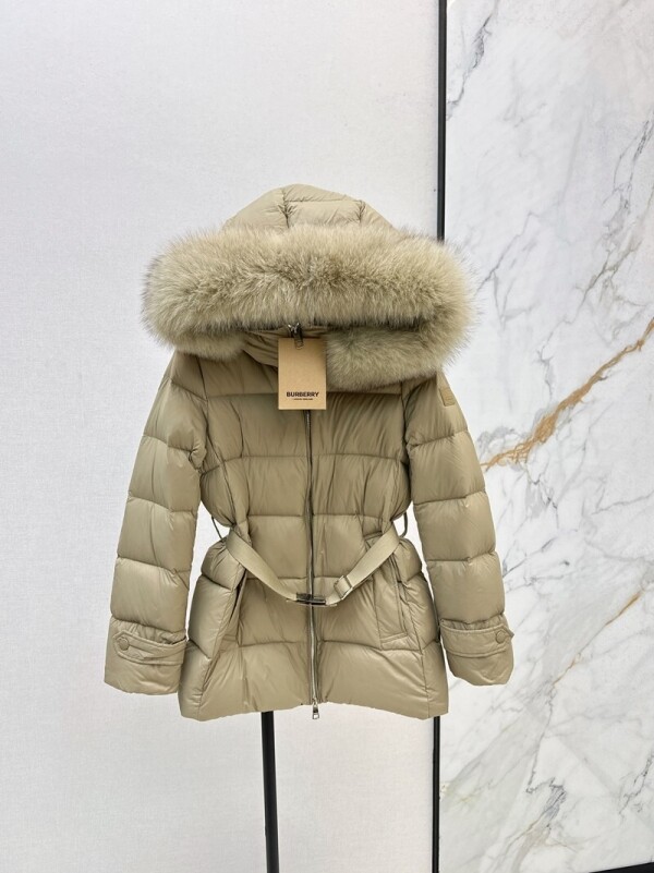 위핑,버버리 BURBERRY 모던 심플 여성 패딩 코트
