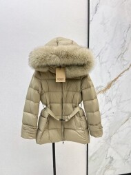 버버리 BURBERRY 모던 심플 여성 패딩 코트