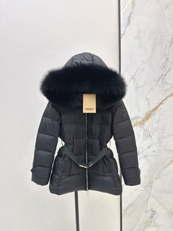 위핑,버버리 BURBERRY 모던 심플 여성 패딩 코트