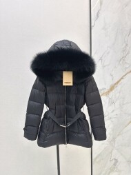 버버리 BURBERRY 모던 심플 여성 패딩 코트