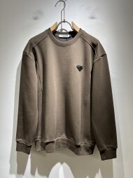 프라다 PRADA 로고 모던 클래식 기모 캐주얼 긴팔 맨투맨