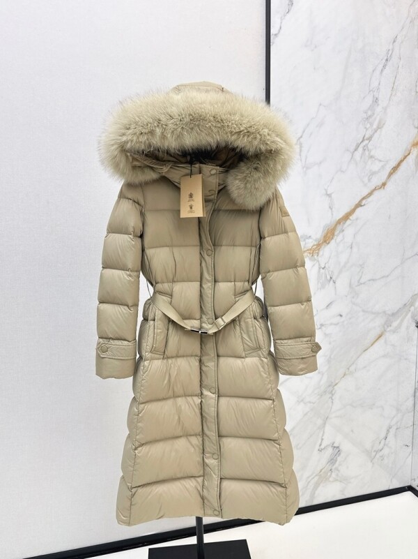 위핑,버버리 BURBERRY 후드 롱 패딩 코트