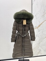 버버리 BURBERRY 후드 롱 패딩 코트