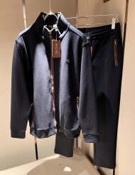 로로피아나 LORO PIANA 모던 클래식 레포츠 긴팔 팬츠 세트