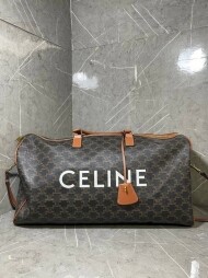 셀린느 CELINE 트리옴페 캔버스 보야지 보스턴 50x28x22.5cm