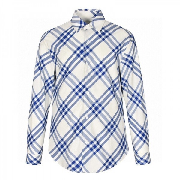 위핑,버버리 BURBERRY 모던 클래식 체크 캐주얼 긴팔 셔츠