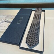 디올 DIOR 클래식 체크 남성 넥타이