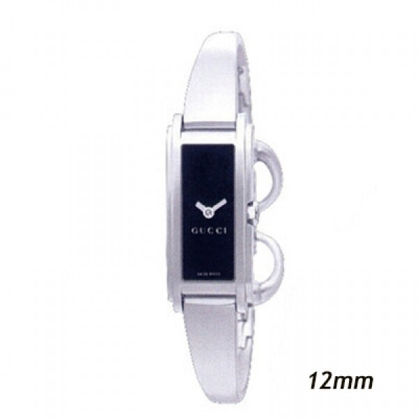 위핑,GUCCI 구찌 YA109522 G-Line Black Dial Bangle Quartz