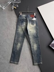 디올 DIOR 모던 클래식 심플 캐주얼 데님 팬츠