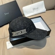 디올 DIOR 레터링 자카드 아웃도어 스포츠 남녀 야구모자