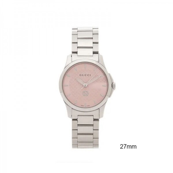 위핑,구찌 시계 G타임리스 쿼츠 핑크 여성 Gucci YA1265047