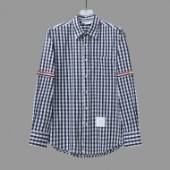 톰브라운 Thom Browne 모던 클래식 체크 캐주얼 긴팔 셔츠