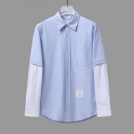 톰브라운 Thom Browne 모던 디자인 캐주얼 긴팔 셔츠