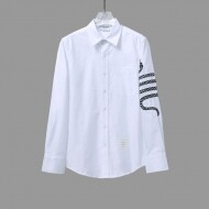 톰브라운 Thom Browne 모던 디자인 캐주얼 긴팔 셔츠