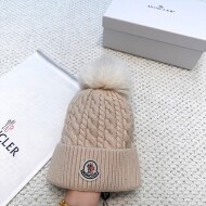 몽클레르 MONCLER 털방울러블리 포근 여성 비니