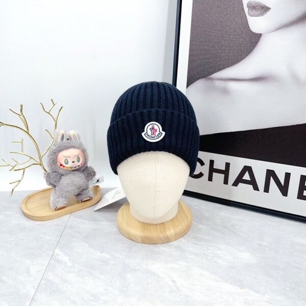 위핑,몽클레르 MONCLER 심플 스판 클래식 커플 비니