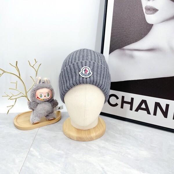 위핑,몽클레르 MONCLER 심플 스판 클래식 커플 비니