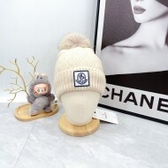 몽클레르 MONCLER 러블리 웜 털방울심플 여성비니