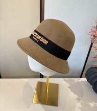 디올 DIOR 이니셜 로고 기질 명원 울 선캡