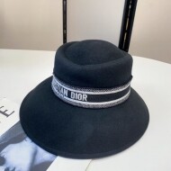 디올 DIOR 이니셜 로고 기질 명원 울 선캡