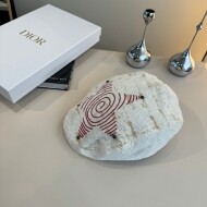 디올 DIOR 별 로고 아웃도어 커플 베레모