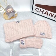 몽클레르 MONCLER 아웃도어비니+니트머플러+장갑 세트