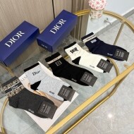 디올 DIOR 사계절 디자인 스판 순면 남여 발목양말