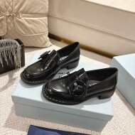 프라다 PRADA 모던 빈티지 키높이 작은 구두