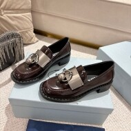 프라다 PRADA 모던 빈티지 키높이 작은 구두