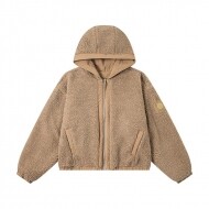 캐나다구스 Canada Goose 여성 로고 클래식 모던 양면 스웨이드 후드 코트