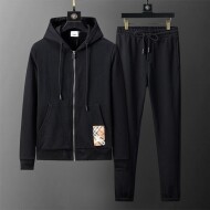 버버리 BURBERRY 로고 자수 클래식 캐주얼 긴팔 트레이닝 세트