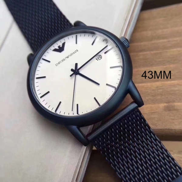 위핑,아르마니 솔로 템포 클래식 시계 스틸 쿼츠 AR11025