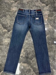 구찌 GUCCI 클래식 심플 캐주얼 스트레이트 진