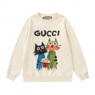 구찌 GUCCI 패션 패턴 프린트 트렌드 커플 캐주얼 긴팔