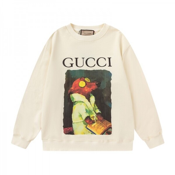 위핑,구찌 GUCCI 패션 패턴 프린트 트렌드 커플 캐주얼 긴팔