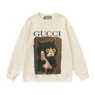 구찌 GUCCI 패션 패턴 프린트 트렌드 커플 캐주얼 긴팔