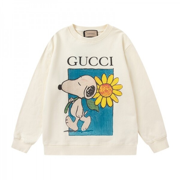 위핑,구찌 GUCCI 패션 패턴 프린트 트렌드 커플 캐주얼 긴팔
