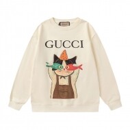 구찌 GUCCI 패션 패턴 프린트 트렌드 커플 캐주얼 긴팔