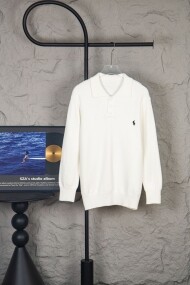 폴로 랄프로렌 POLO RALPH LAUREN 로고 자수 모던 디자인 캐주얼 니트 스웨터