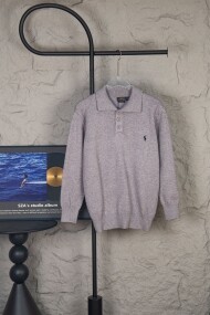 폴로 랄프로렌 POLO RALPH LAUREN 로고 자수 모던 디자인 캐주얼 니트 스웨터