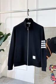 톰브라운 Thom Browne 클래식 캐주얼 심플 남녀 차이나 재킷 코트