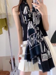 샤넬 CHANEL 모던 클래식 캐주얼 빈티지 스카프