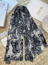 디올 DIOR 모던 클래식 캐주얼 빈티지 목도리