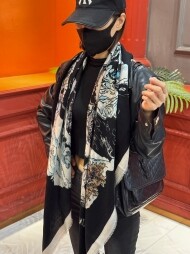 샤넬 CHANEL 모던 클래식 캐주얼 디자인 목도리
