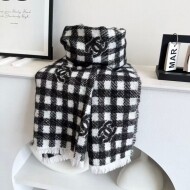 샤넬 CHANEL 모던 심플 디자인 캐주얼 스카프