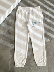 구찌 GUCCI 레터링 프린트 와이드 심플 남성 캐주얼 바지