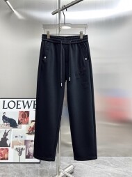 크롬하츠 Chrome Hearts 십자가 클래식 로고 편안 트렌드 남성 캐주얼 바지
